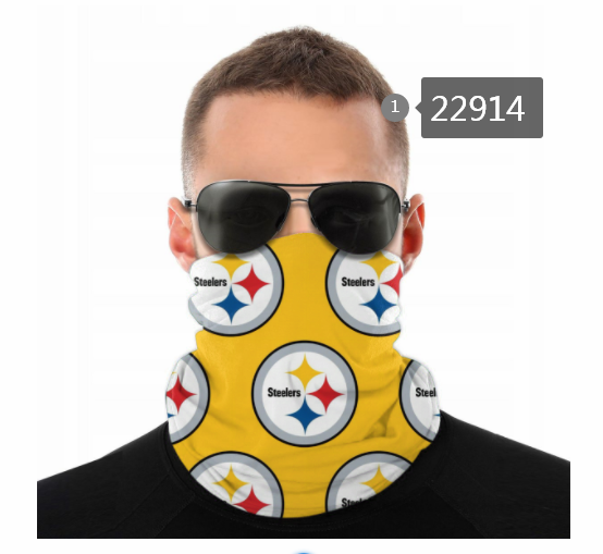 2021 NFL Pittsburgh Steelers #14 Dust mask with filter->nfl dust mask->Sports Accessory